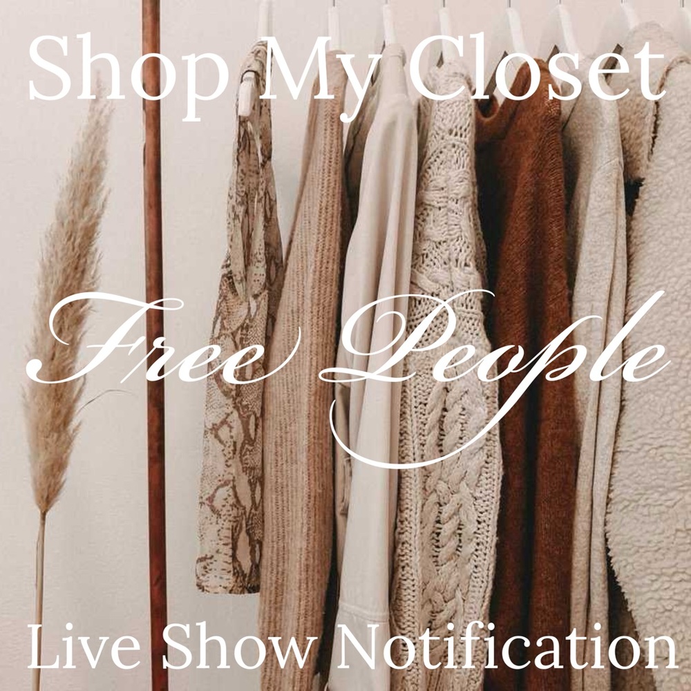 🌵Shop My Closet🌵 Live Show Notification
